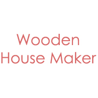 Wooden House Maker Logo