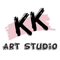 K K Art Studio Logo