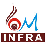 OM INFRA - Mfg. RCC Folding Compound Wall Logo