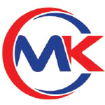 M.K STAINLESS STEEL Logo