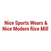 Nice Sports Wears & Nice Modern Rice Mill Logo
