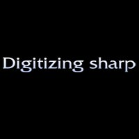 Digitizing sharp Logo
