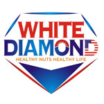 White Diamond Nut & Dry Fruit Co. Logo