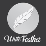 White Feather Logo