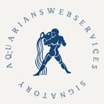 Aquarians Web Services Logo