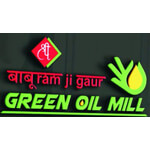 Shree Baburam Ji Gaur Green Oil Mill Logo