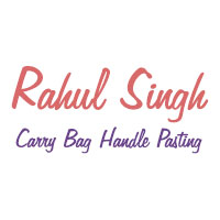 Rahul Singh Carry Bag Handle Pasting