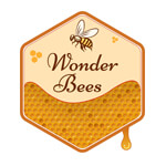 Wonder Bees Honey Traders Logo