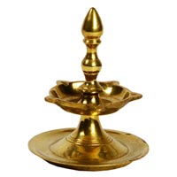 Brass Oil Lamp