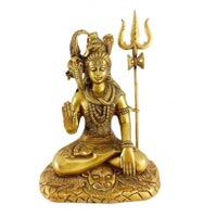 Brass Shiva Statue In Mathura