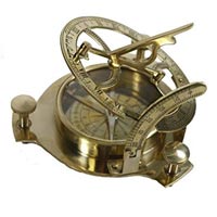 Brass Sundial Compass In Delhi