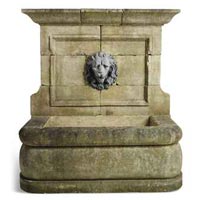 Limestone Fountain