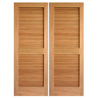 Louvered Door
