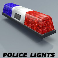 Police Lights In Delhi