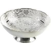 Silver Serving Bowl