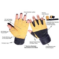 Leather Cycling Gloves