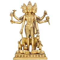 Brass Brahma Statues