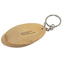Promotional Wooden Keychain