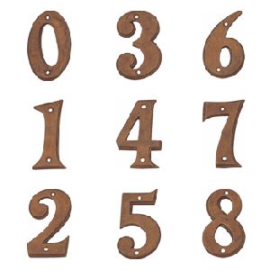 Brass Numerals