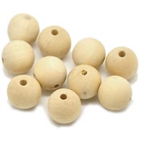 Round Wood Bead In Delhi