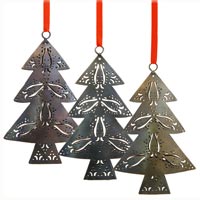 Christmas Metal Ornaments