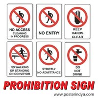 Prohibition Signs