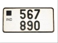 High Security Registration Plates