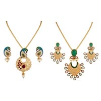 Enamel Pendant Set