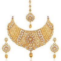 Diamond Studded Gold Jewellery