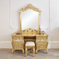 Hand Carved Dressing Table