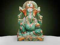 Gemstone Ganesha Statue In Anand