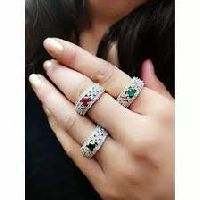 American Diamond Finger Rings