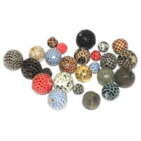 Leather Beads