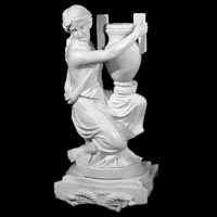 Marble Lady Sculpture