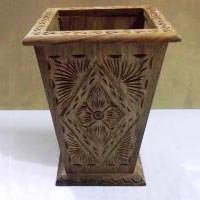 Carved Flower Pot